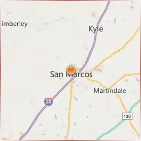 Texas State University Location Map Texas State University Location Map