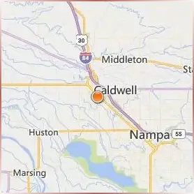 The College of Idaho Location Map The College of Idaho Location Map