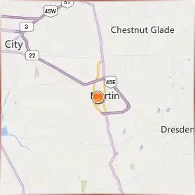 The University of Tennessee Martin Location Map The University of Tennessee Martin Location Map