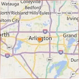 The University of Texas at Arlington Location Map The University of Texas at Arlington Location Map