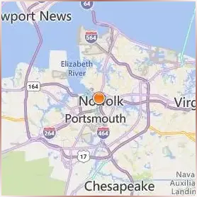 Tidewater Community College Location Map Tidewater Community College Location Map