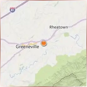 Tusculum University Location Map Tusculum University Location Map
