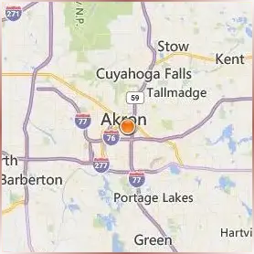 University of Akron Location Map University of Akron Location Map