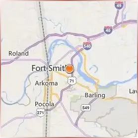 University of Arkansas Fort Smith Location Map University of Arkansas Fort Smith Location Map