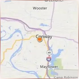 University of Central Arkansas Location Map University of Central Arkansas Location Map