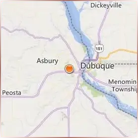 University of Dubuque Location Map University of Dubuque Location Map