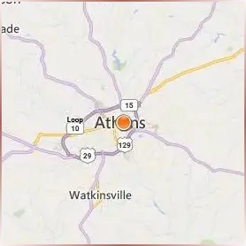 University of Georgia Location Map University of Georgia Location Map