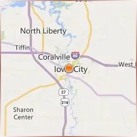 University of Iowa Location Map University of Iowa Location Map