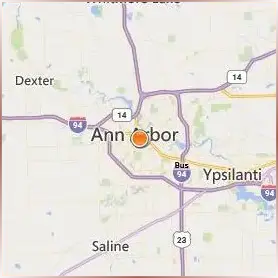 University of Michigan Ann Arbor Location Map University of Michigan Ann Arbor Location Map
