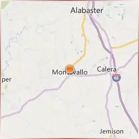 University of Montevallo Location Map University of Montevallo Location Map