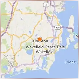 University of Rhode Island Location Map University of Rhode Island Location Map