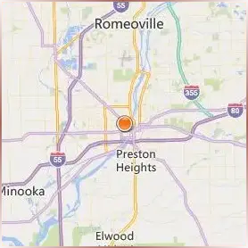 University of St Francis Location Map University of St Francis Location Map