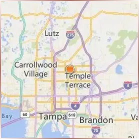 University of South Florida Location Map University of South Florida Location Map