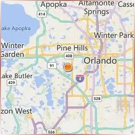 Valencia College Location Map