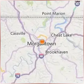 West Virginia University Location Map West Virginia University Location Map