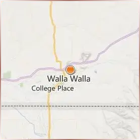 Whitman College Location Map Whitman College Location Map
