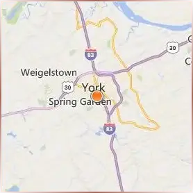 York College Pennsylvania Location Map York College Pennsylvania Location Map